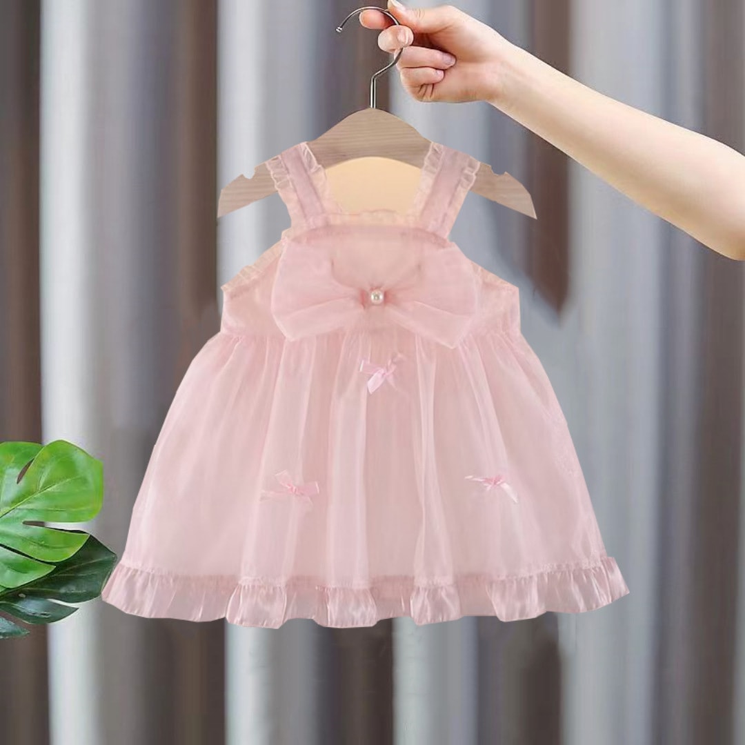 Pink Bloom Lace Princess Dress
