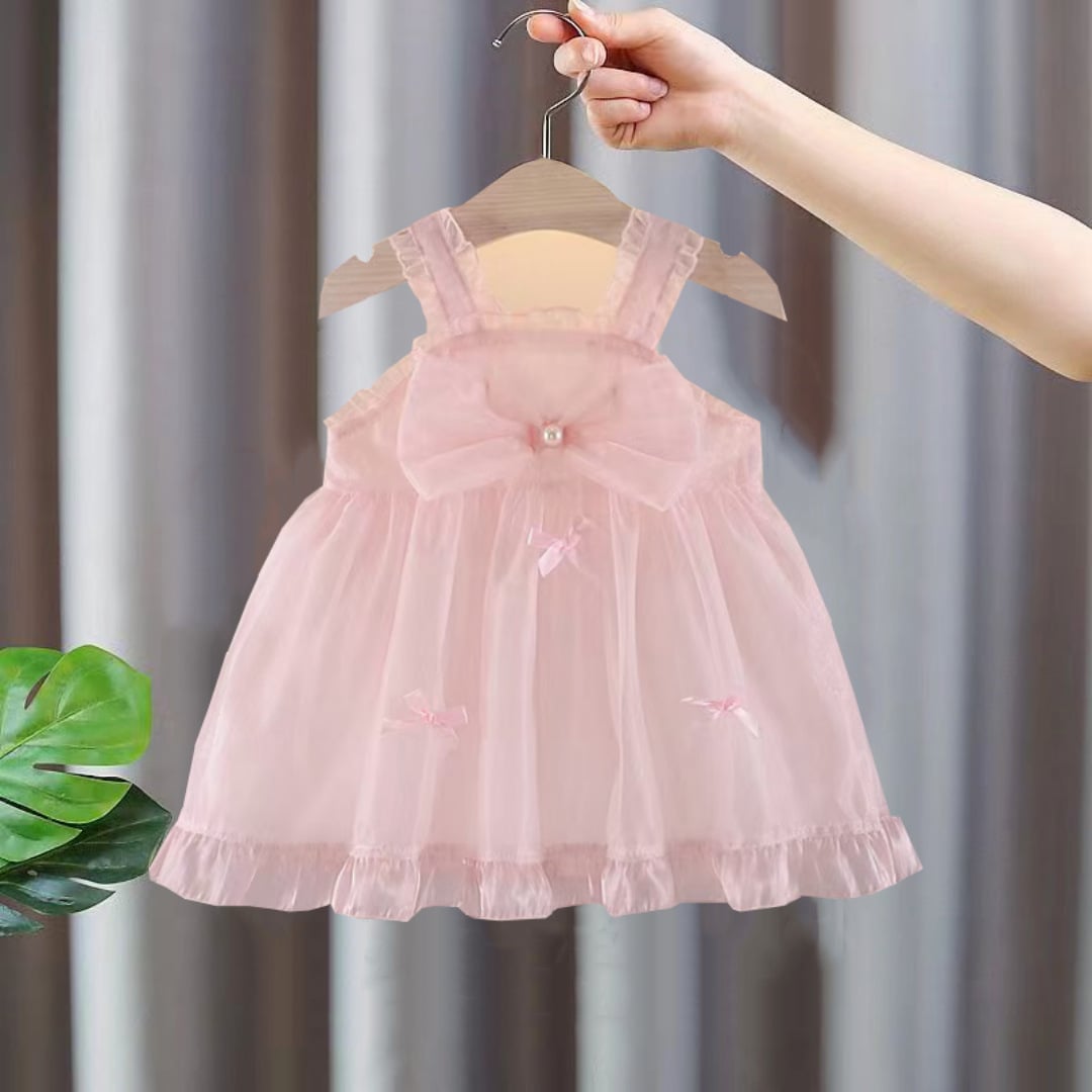 Pink Bloom Lace Princess Dress